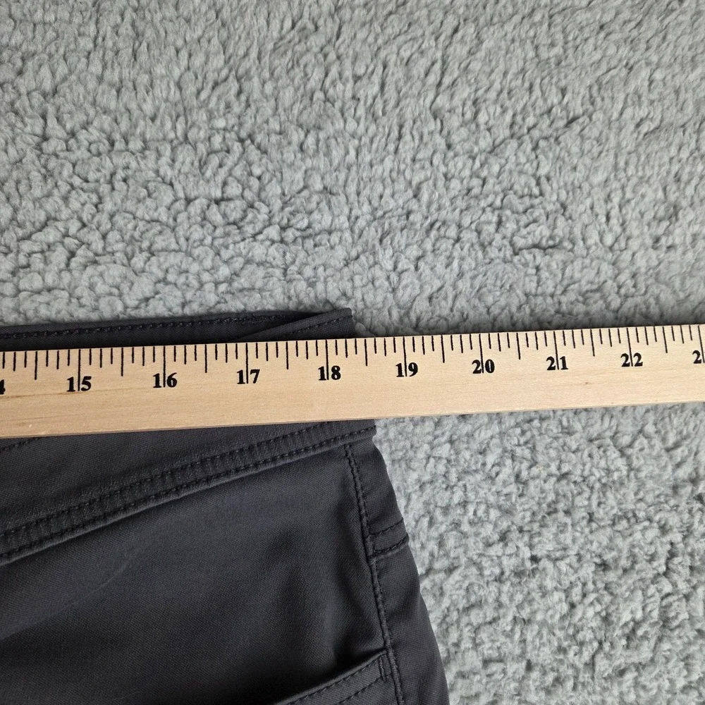 Prana Pants Mens 38x32‎ (36x30) Gray Brion Hiking Outdoor Stretch Slim Fit
